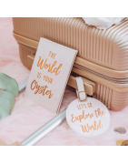 Etiquette à valise - accessoires originaux
